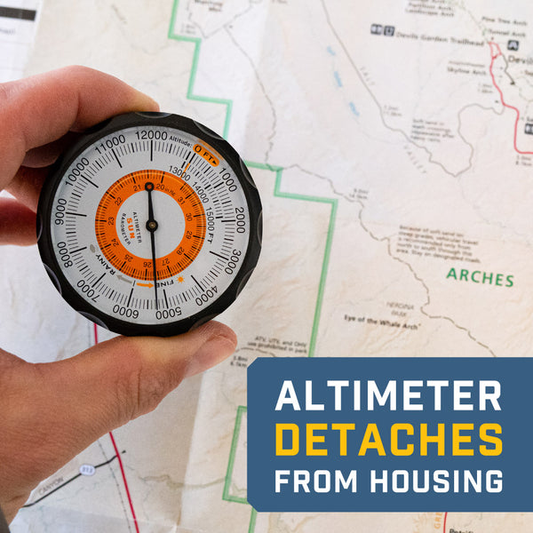 Sun Company AltiLINQ - Dashboard Altimeter and Barometer (Meters)