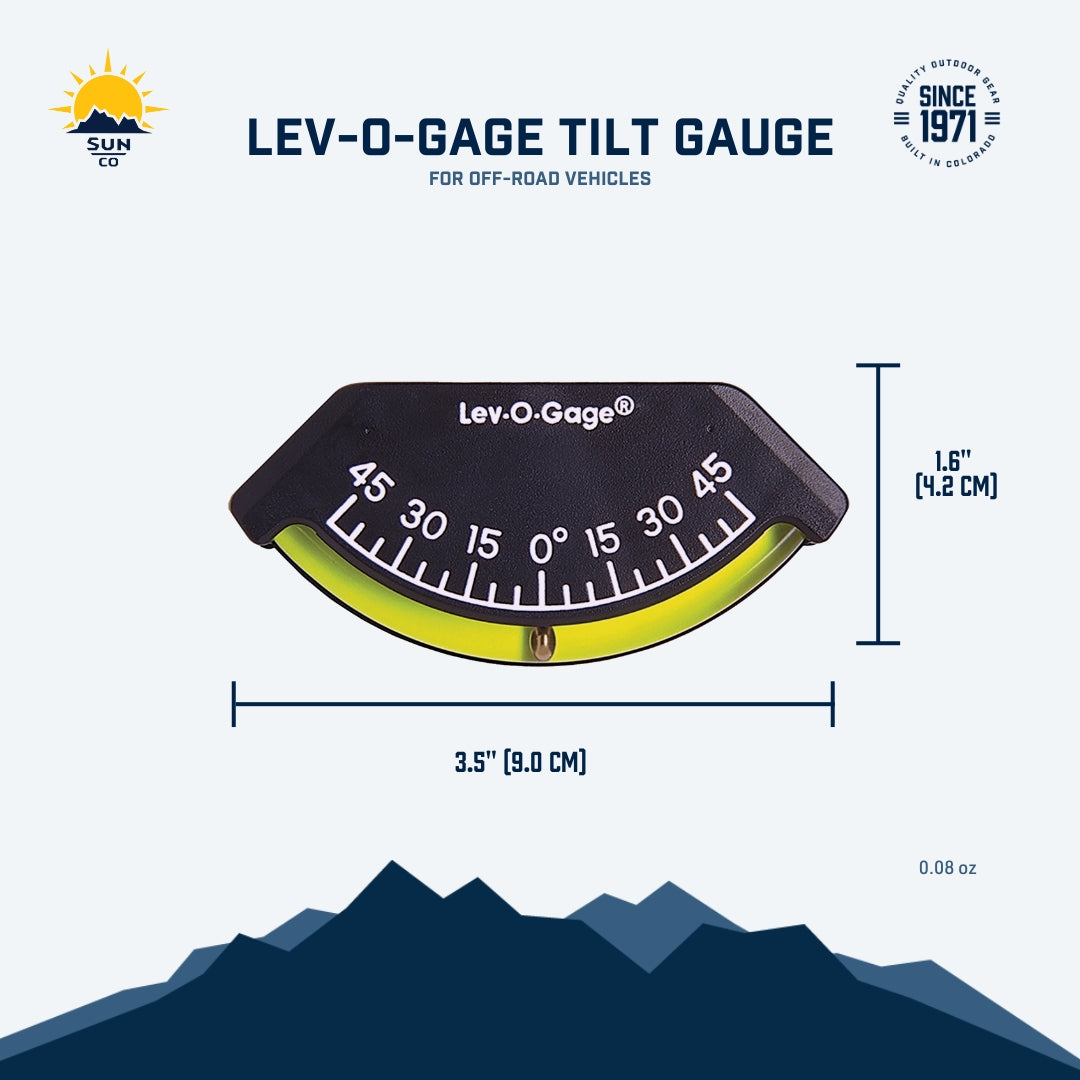 Lev-o-gage Tilt Gauge