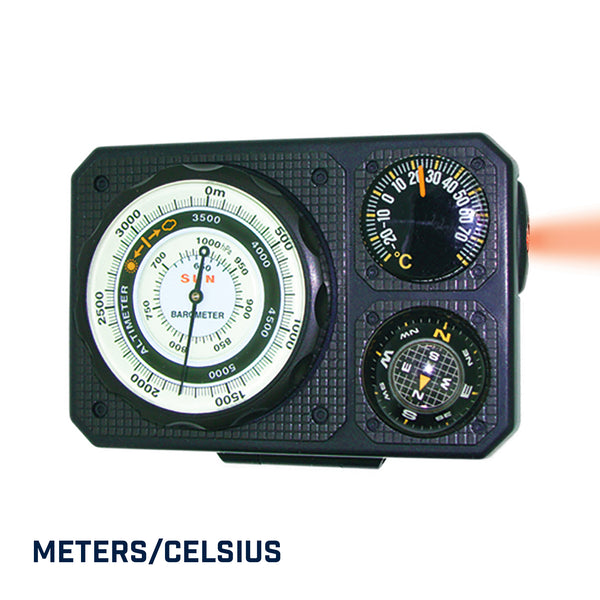 Sun Company Navigat'r 6 - Dashboard Altimeter, Compass