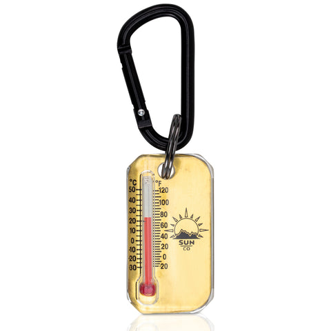 Sun Company ChillChek - Waterproof Thermometer with Breakaway Lanyard |  Water Proof Temperature Gauge for Swimming, Diving, Snorkeling, Fishing, or