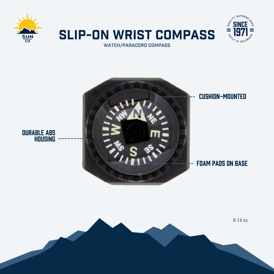 Slip-on Wrist Compass