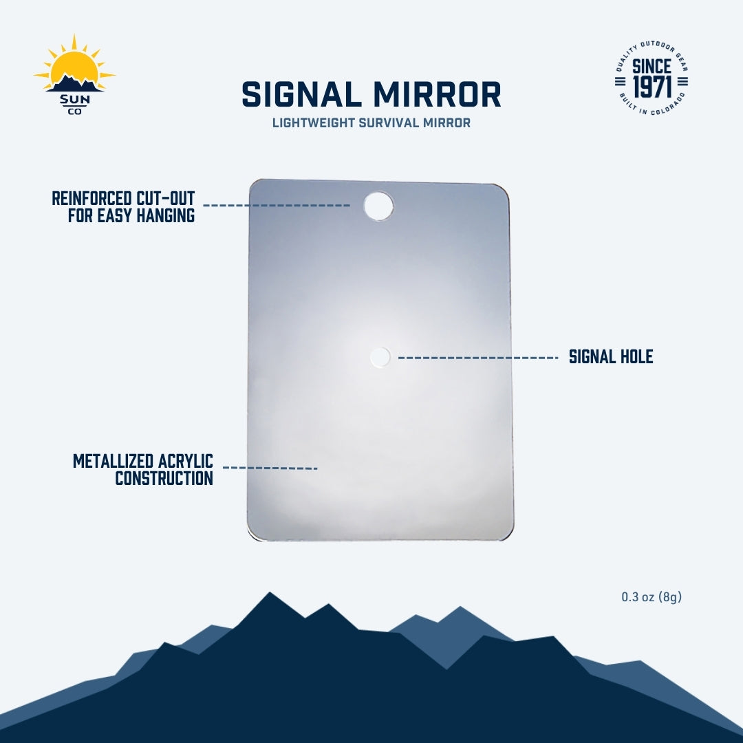 Featherweight Signal Mirror