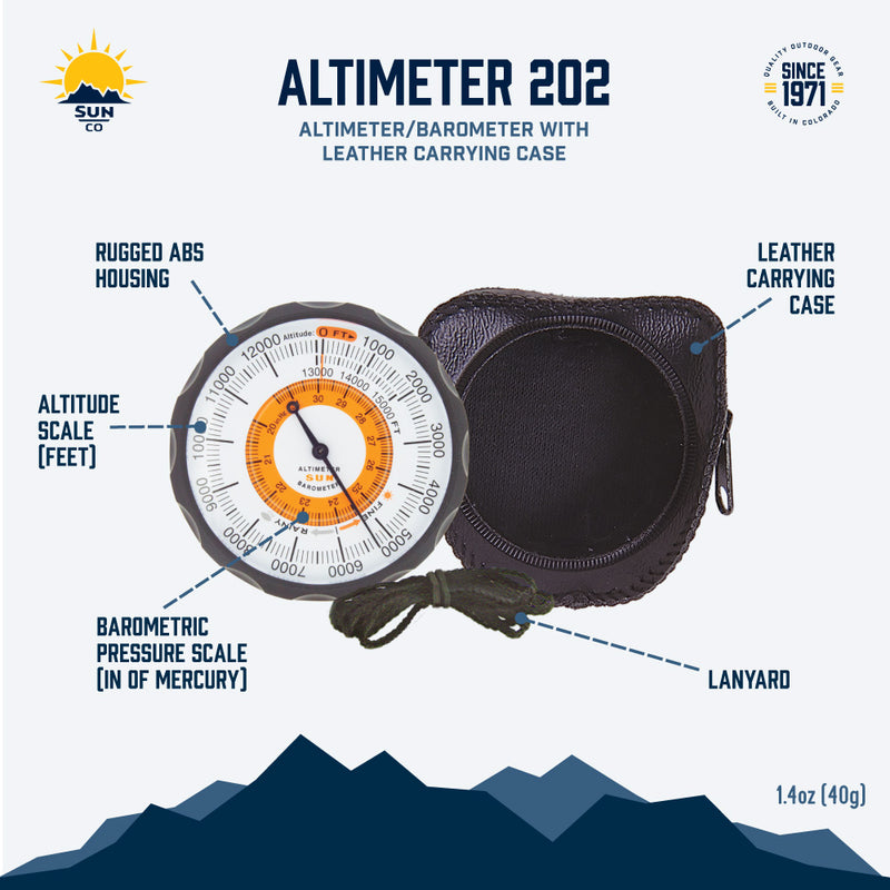 230-M202 Handheld Digital Barometer-Altimeter - Trioms Technology