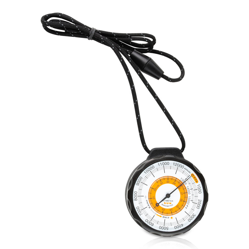 AMTAST Barometer Altimeter Thermometer Metric Altitude Monitor for