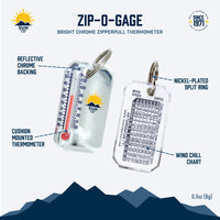 Bright Chrome Zip-o-Gage