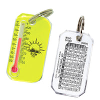 Sun Company Neon Zip-o-gage - Mini Zipper Pull Thermometer